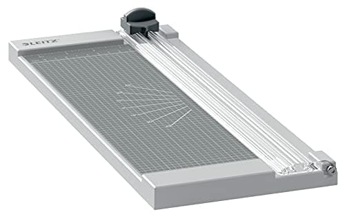 Image of Leitz Precision Home Paper Trimmer A4, Trims Up To 8 Sheets, 305mm Trim Length, Straight Trim Fixed Blade & Alignment Guide, 90250000