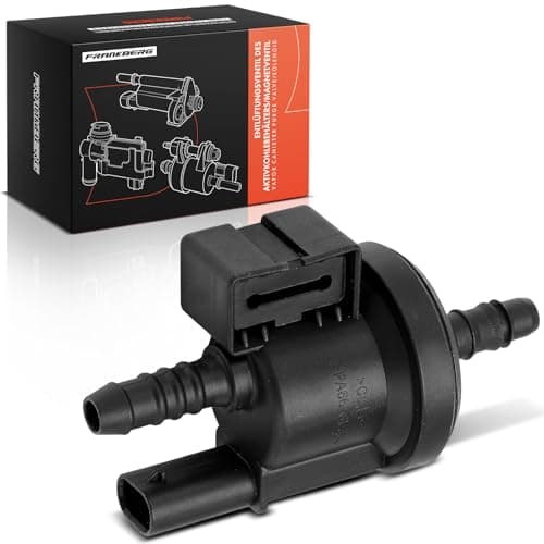 Image of Frankberg Fuel Tank Breather Valve Vent 2-Pin Petrol Compatible with Golf VI 5K1 Passa.t 362 A4 Avant 8K5 Q3 8UB 8UG Octav.i.a II Estate 1Z5 A4 8K2 Replace# 06H906517B