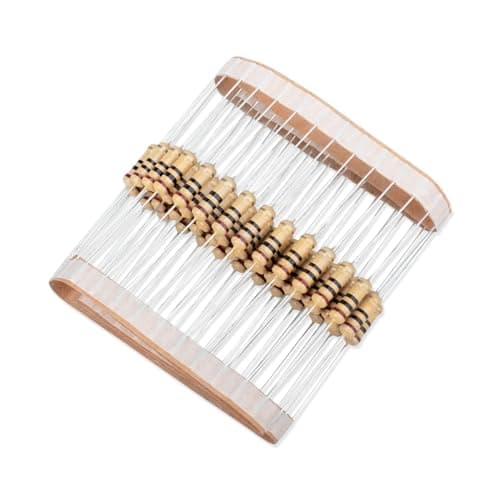 Image of Innfeeltech 50 Pcs 1W 5% Tolerance 10 Ohm Carbon Film Resistor Resistance for DIY Project and Experiments