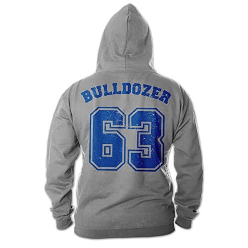 Image of Bud Spencer Men's Bulldozer 63 Hoodie (Grey) - Grey - XXXXX-Large