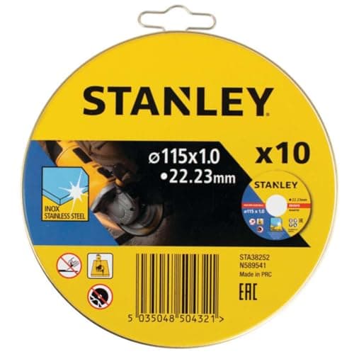 Image of 10 discos de Corte INOX 115x1.0x22.23mm