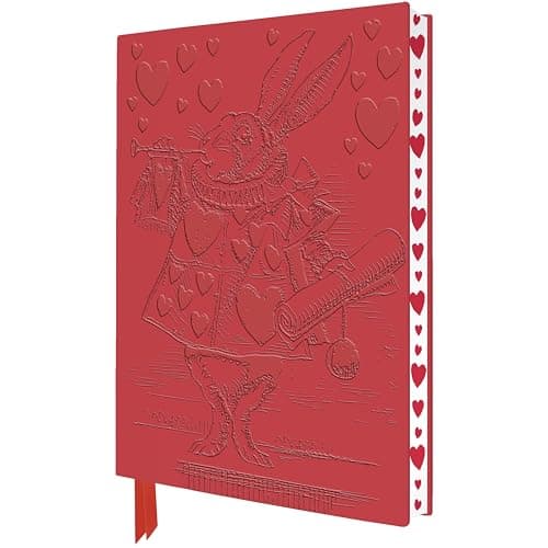 Image of Alice's Adventures in Wonderland: White Rabbit Artisan Art Notebook (Flame Tree Journals)