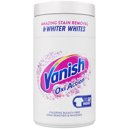 Image of Vanish Oxi Action Laundry Whitener and Stain Remover Powder for Whites 2.1Kg, for Whiter Whites (Packaging May Vary)