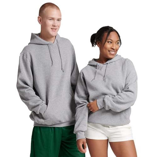 Image of Russell Athletic Men's Dri-power Fleece Hoodie Hooded Sweatshirt, Oxford, M UK
