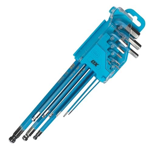Image of OX Pro Hex Allen Key Long 9pc Set