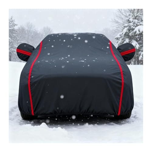 Image of Waterproof Car Cover For Peugeot 2008 SUV, Car Cover Waterproof Outdoor All Weather Windproof Snowproof UV Protection,Suitable for all seasons-h100