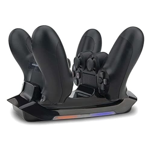 Image of PS4 Controller Charger Dual Charging Station Dock for Playstation 4 DualShock Wireless Controllers(PS4, PS4 Pro, PS4 Slim)
