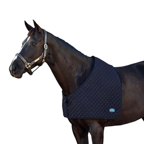 Image of WeatherBeeta Deluxe Shoulder Guard, Black, Warmblood