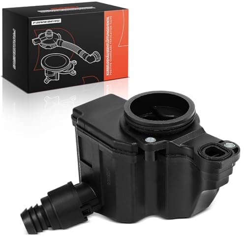 Image of Frankberg Crankcase Breather Vent Hose Valve Intercooler Turbo Hose with Gasket Engine Side Compatible with Golf IV 1J1 Golf III 1H1 B.o.r.a 1J2 Polo 6N1 6N2 Arosa 6H1 Ibiza II 6K1 Replace# 38773