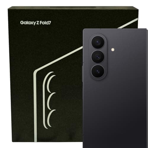 Image of Samsung Galaxy Z Fold7 5G SM-F966B 1TB Storage 16GB RAM, Thin & Light Foldable Design SIM-Free Unlocked Android 16 Smartphone (Jetblack)