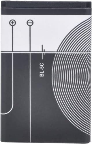 Image of Mr. Gadget Solution BL-5C Battery for Nokia 3220, 1100, 1110, 1200, 1208, 1280, 1600, 2600, 2700, 3100, 3110, 5130, 6230i, n70, n72