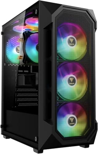 Image of Intel Core i7 Gaming PC Desktop, 16/32GB RAM, NVIDIA GTX 1650 4GB Graphics Card, Windows 11, Gaming Computer 500GB SSD 1TB HDD (i7 4770, 32, GB)
