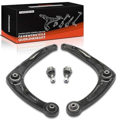 Image of Frankberg 2X control arms + 2x ball joints Compatible with Berlingo Multispace B9 307 Break 3E 307 CC 3B C4 Grand Picasso I UA C4 Coupe LA Replace# 3521G8