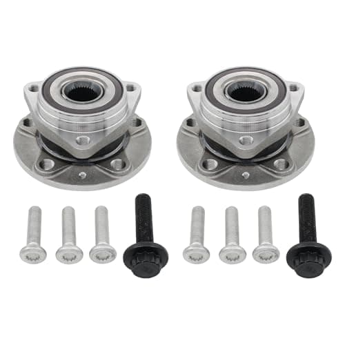Image of Front or Rear Wheel Hub and Bearing Kit for Au-di A3 8V 8Y Q2 Q3 R8 TT Se-at Ateca Leon Tarraco Sko-da Kar-oq Superb Octa-via mk3 mk4 V-W Caddy mk5 Golf mk7 mk8 ID.3 Pa-ssat B8 T Roc Ti-guan Tou-ran
