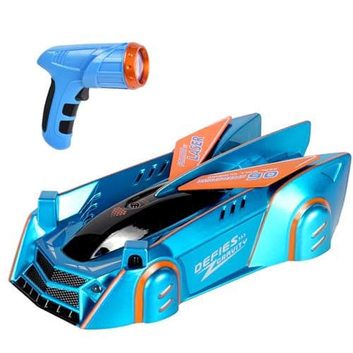 Image of Noaya Laser Remote Control Cars Toys - Rc Car, Wall Climbing Race Car, Kids Laser Control Sport Cars, Christmas Thanksgiving Birthday Stunt Gifts for Adults/14+ Teens Boys(BLue)