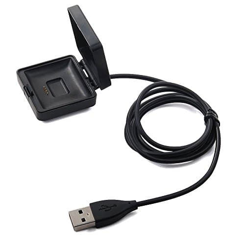 Image of Charger for Blaze, TECHGEAR® Replacement USB Charging Power Cable with Cradle Compatible with Fitbit Blaze Smart Fitness Watch