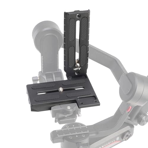 Image of Hersmay Arca-Swiss Quick Release L Bracket Plate for ZHIYUN Weebill S/Weebill 2/ Weebill 3/ Crane 2/ Crane3 Gimbal Stabilizer Accessories for DSLR and Mirrorless Camera