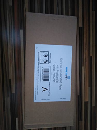 Image of Baxi/Main/Pott Flue Bend 135 D (Pair) inc Fx Screws 720647901