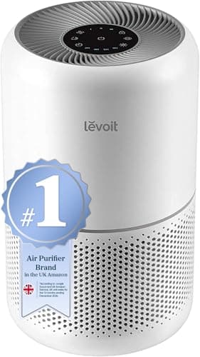 Image of LEVOIT Air Purifier for Bedroom Home, 80m², CADR 187 m³/h, Ultra Efficient HEPA and Quiet for Several Needs like Pet/Toxin/Mould, Removes 99.97% Pollen/Dust/Odour, Core 300, White