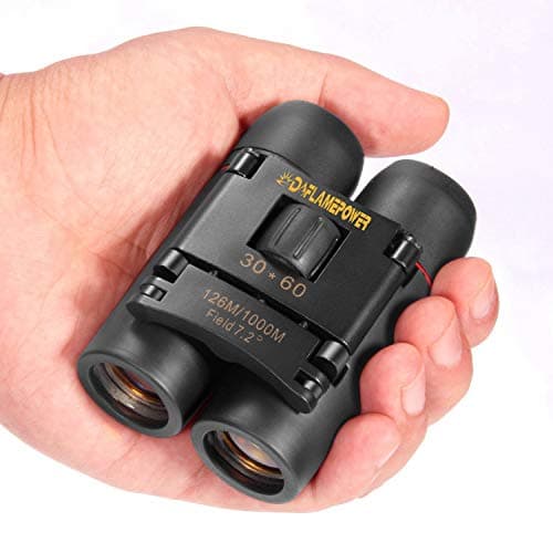 Image of DFlamepower Mini Binoculars 30x60 Compact Folding Telescope with Waterproof for Adults/Birdwatching/Travelling/Sightseeing/Hunting/Outdoor birding