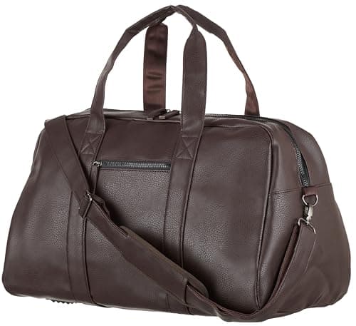 Image of Ashford Ridge 40L Travel Holdall Duffel Bag (Dark Brown)