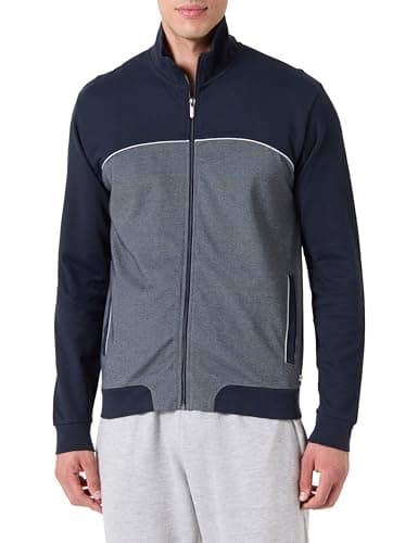 Image of BOSS Men's Loungewear Jacket, dark blue, XXL