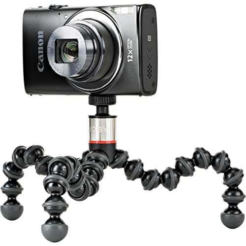 Image of Joby JB01505-BWW GorillaPod 325 Tripod for Camera - Black/Charcoal,11.44Oz