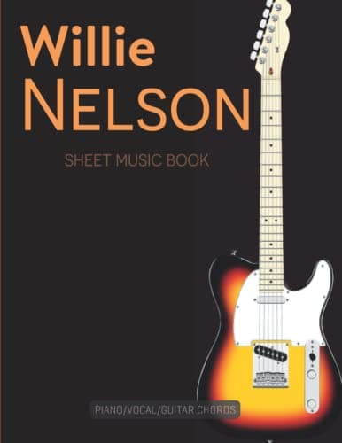 Image of Willie Nelson Sheet Music Book: Piano, Vocal and Guitar Chords