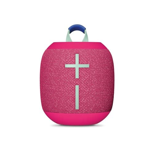 Image of Ultimate Ears WONDERBOOM 4 Portable Waterproof Bluetooth Speaker With Big Bass and 360-Degree Sound, Dustproof Floating Speaker With 40 m (131ft) Range - Pink