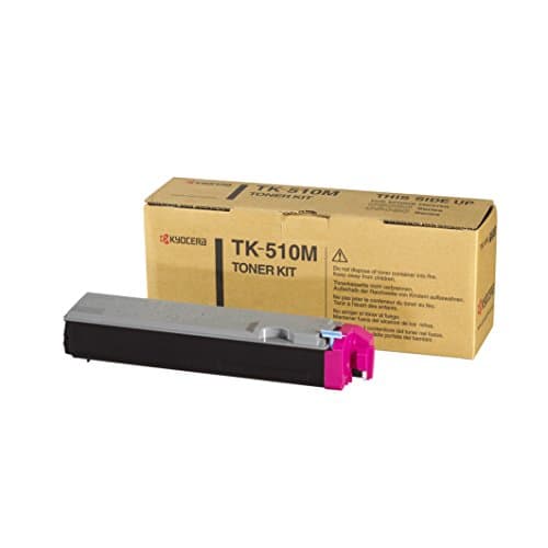 Image of Kyocera TK-510 M Toner Magenta, Original Premium Printer Cartridge 1T02F3BEU0 for FS-C5020N, FS-C5025N, FS-C5030N