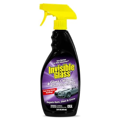 Image of Invisible Glass 92184 Premium Glass and Windscreen Cleaner with Rain Repellent
