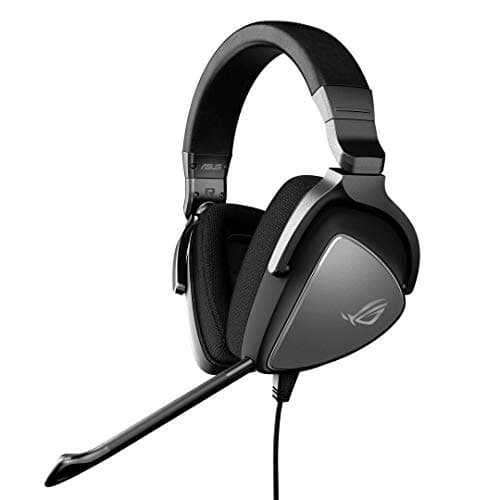 Image of ASUS ROG DELTA CORE Gaming Headset for PC, Mac, PlayStation 4, Xbox One and Nintendo Switch with Hi-Res Audio, and Exclusive Airtight-Chamber Design Black