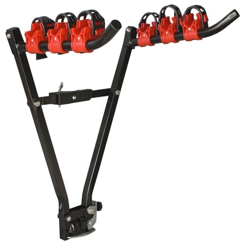 Image of Taylor & Brown 3 Bike Tow Bar Towbar Towball Mount Cycle Bicycle Carrier Triple Heavy Duty Car Van Rear Mounted Rack Stand Ball Mount