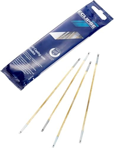 Image of Eclipse Professional Tools Coping Saw Blades, 14 TPI, 165mm, Spring Steel, Pack of 10