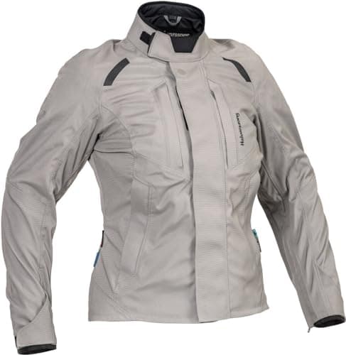Image of Halvarssons Jolen waterproof Ladies Motorcycle Textile Jacket, grey, 44