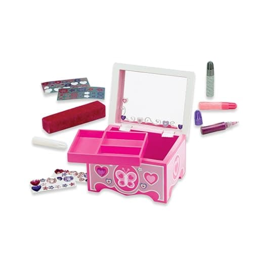 Image of Melissa & Doug Created by Me! Jewelry Box Wooden Craft Kit