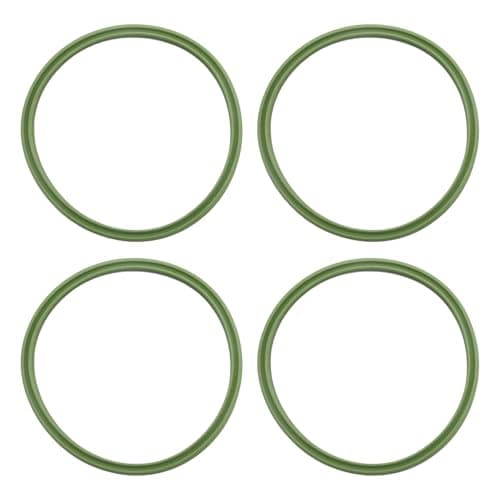 Image of Hoypeyfiy 4Pcs 3C0145117F Intercooler Turbo Pipe Seal O-Ring Gaskets, Replacement for A1 A3 A4 A6 TT Q7 Q3 Replacement fo Skoda Octavia Fabia Superb Replacement for Seat Toledo Leon