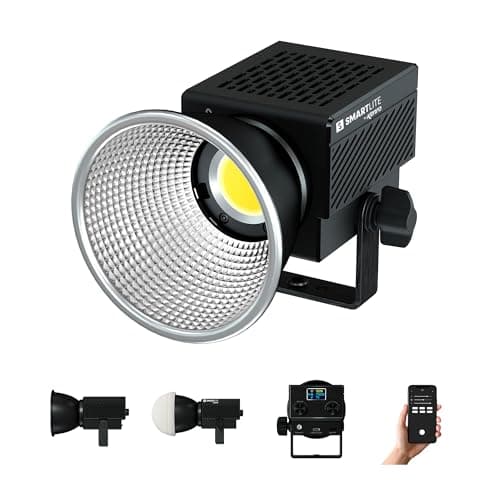 Image of Kenro Smart Lite Mini Bi-Colour LED COB Light Compact 60W 16.1 x 7.4 x 6.8cm with Reflector and Diffuser - KSLC101