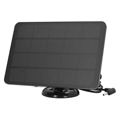 Image of Solar Panel Charger for Ring Spotlight Camera Battery, for Stick Up Cam Battery 2nd and 3rd Generations, 10W IP65 Waterproof Solar Powered Charger with 360° Rotatable Bracket