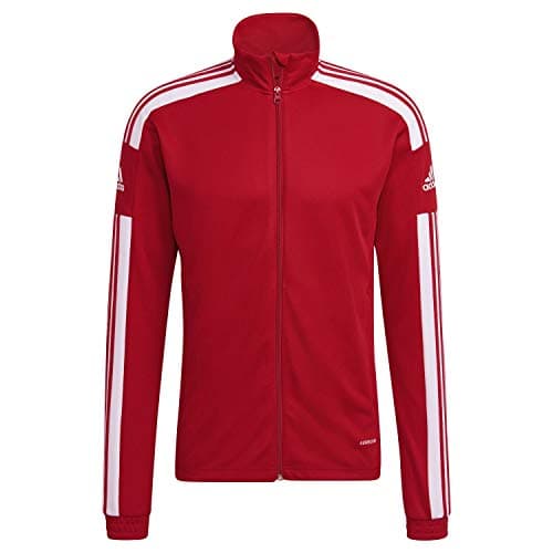 Image of adidas Men's Squadra 21 Training Jacket, Team Power Red / White, S
