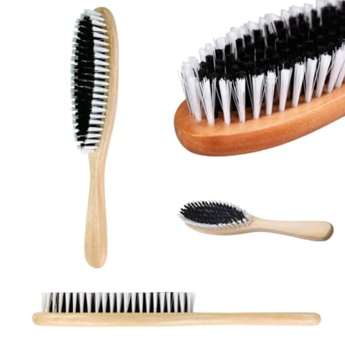 Image of Elliott Wooden Fluff Remover Long Handled Clothes Brush (Pack of 2)