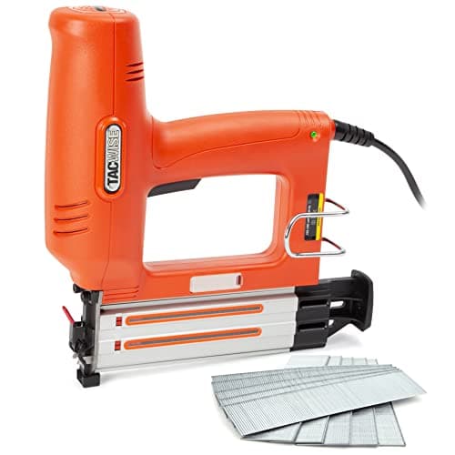 Image of Tacwise 1707 Master Nailer 18G/50, Electric Brad Nail Gun with 1,000 Nails, Uses Type 180 (18G) / 20-50 mm Nails, Orange