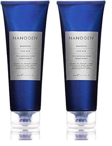 Image of NANOGEN Thickening Hair Treatment Shampoo for Men 240ml (Pack of 2)