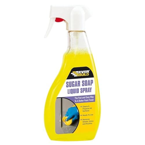 Image of Everbuild Sugar Soap Ready to Use Spray – Removes Grease, Grime and Nicotine Stains – Powerful Formula – 500 ml