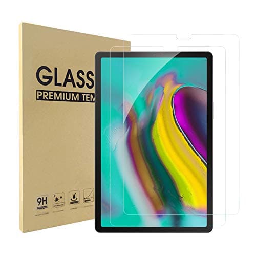 Image of Simpeak 2 Pack Screen Protector Compatible with Samsung Galaxy Tab S5e / S6 10.5, Tempered Glass Film clear Screen Protectors Replacement for Samsung Tab S5e 10.5 SM-T720/SM-T725