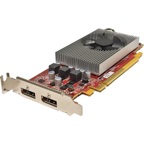 Image of Dell OEM AMD RX 550 2GB GDDR5 Single-Slot Low Profile Graphics Card - 512 Cores, 128bit, 96GB/s, 2xDisplayPort 1.4a (up to 5K Each), 50W TDP, DirectX 12, PCI Express 3.0x8 (Renewed)