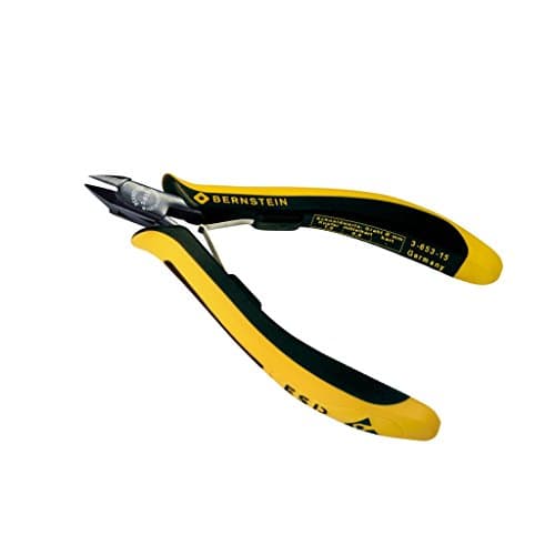 Image of 3-654-15 Pliers Side,Cutting,Precision ESD Pliers len: 125mm BERNSTEIN