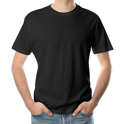 Image of Men T Shirt (UK, Alpha, S, Regular, Regular, Black)