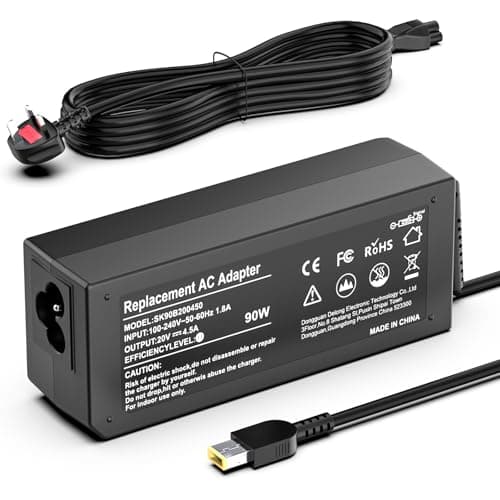 Image of shefor 90W USB Laptop Charger Compatible With Lenovo Thinkpad T440 T440P T460P T470P T540P Y40 Z40 B50-70 B50-80 X1 Carbon Yoga 720 730 720-15IKB 730-15IKB ADLX90NLC3A ADLX90NCC3A ADLX90NDC3A