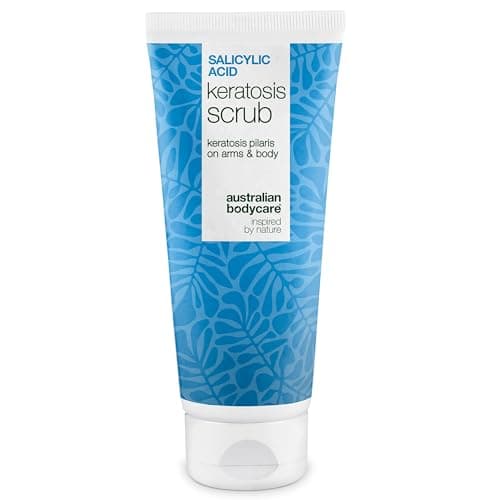 Image of Keratosis Pilaris Body Scrub Treatment – Chemical (AHA/BHA) + Physical Exfoliant for Strawberry Legs, KP & Ingrown Hair with Salicylic Acid, Glycolic Acid, Apricot Seed & Allantoin